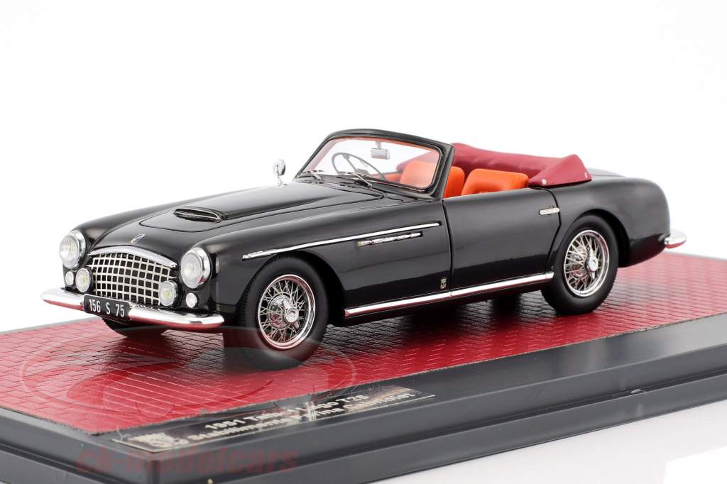 Talbot Lago T26 Stabilimente Farina Cabriolet year 1951 black 1:43 Matrix