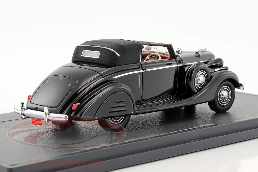 Buick Series 40 Lancefield Drop Head 築 1938 黒 1:43 Matrix
