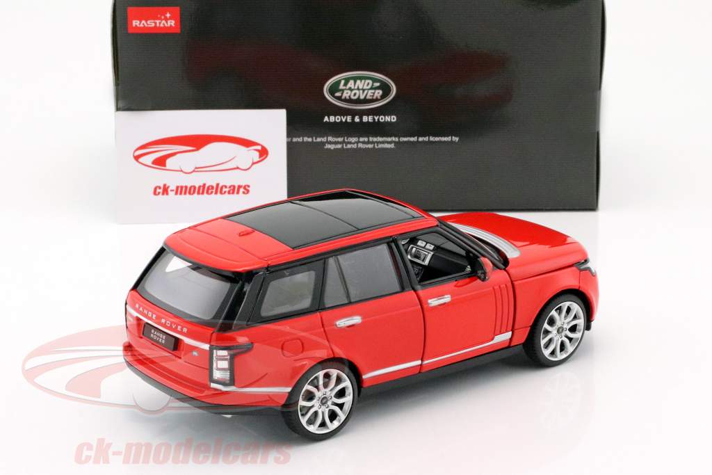 Range rover red 1:24 Rastar
