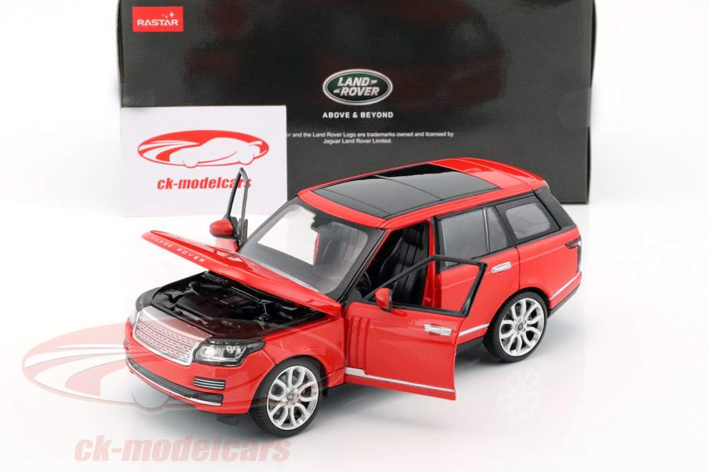 Range пират красный 1:24 Rastar