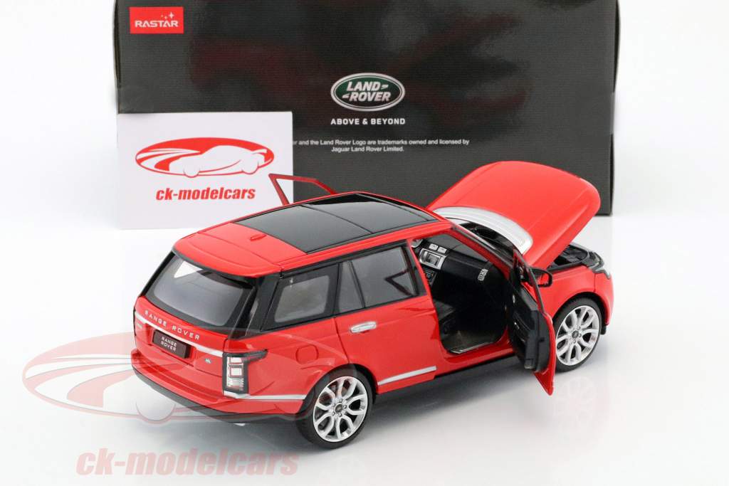 Range пират красный 1:24 Rastar