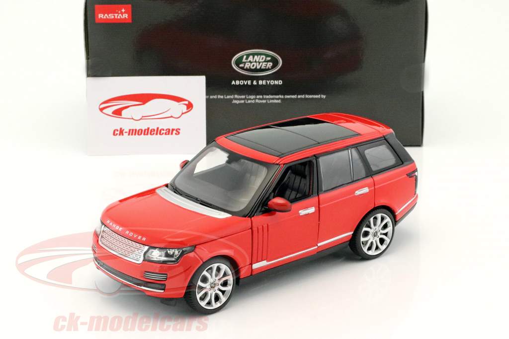 Range пират красный 1:24 Rastar