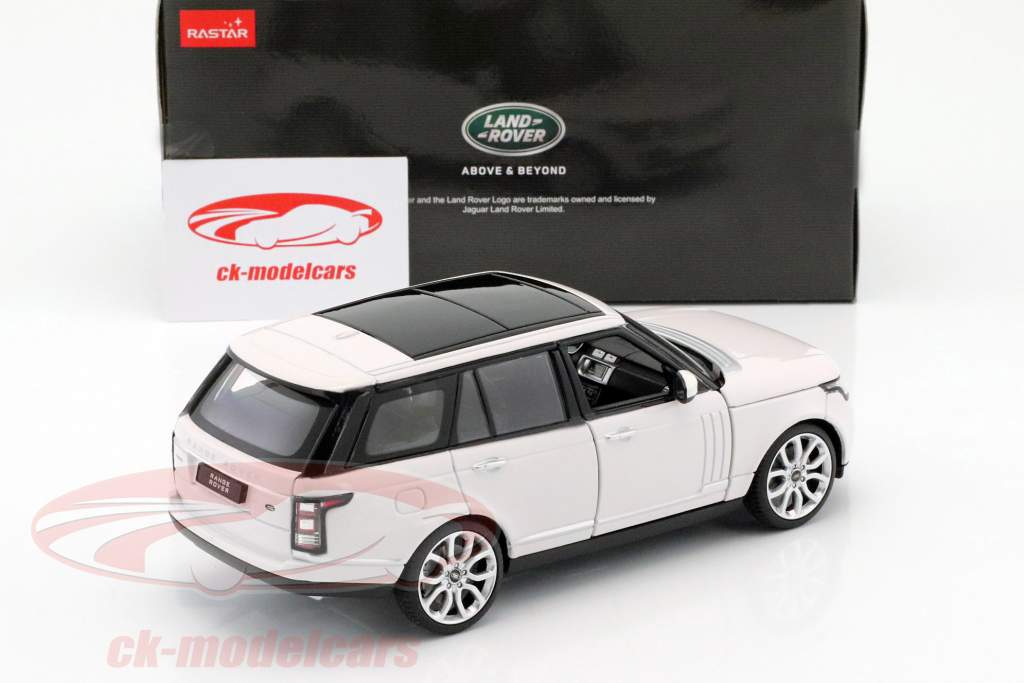 Range Rover blanc 1:24 Rastar