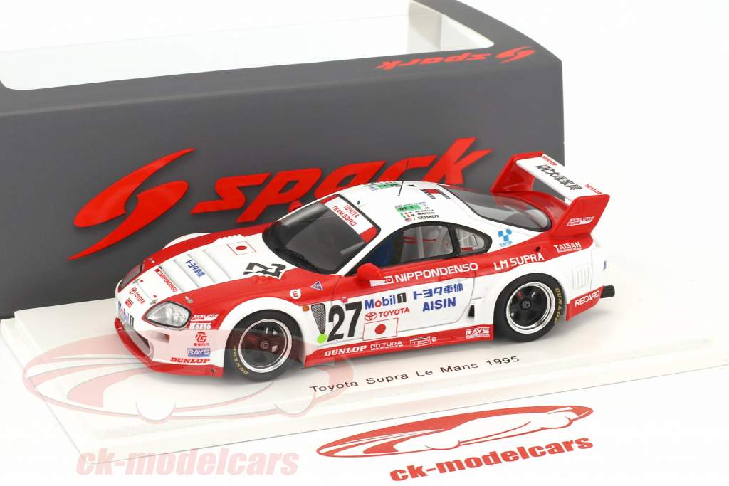 Spark 1:43 Toyota Supra GT LM #27 24h LeMans 1995 Krosnoff