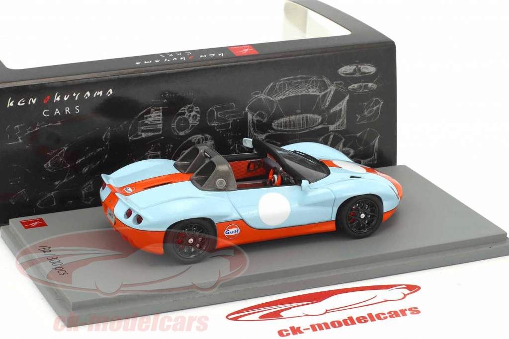 Kode 9 Spyder Год постройки 2016 Gulf версия 1:43 Spark