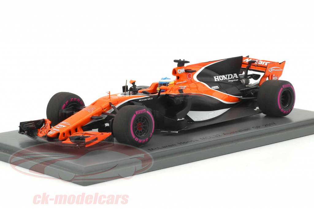 Spark 1/43 マクラーレン ホンダ MCL32 J.バトン 2017 Spark 1/43 マクラーレン ホンダ MCL32 J.バトン 2017