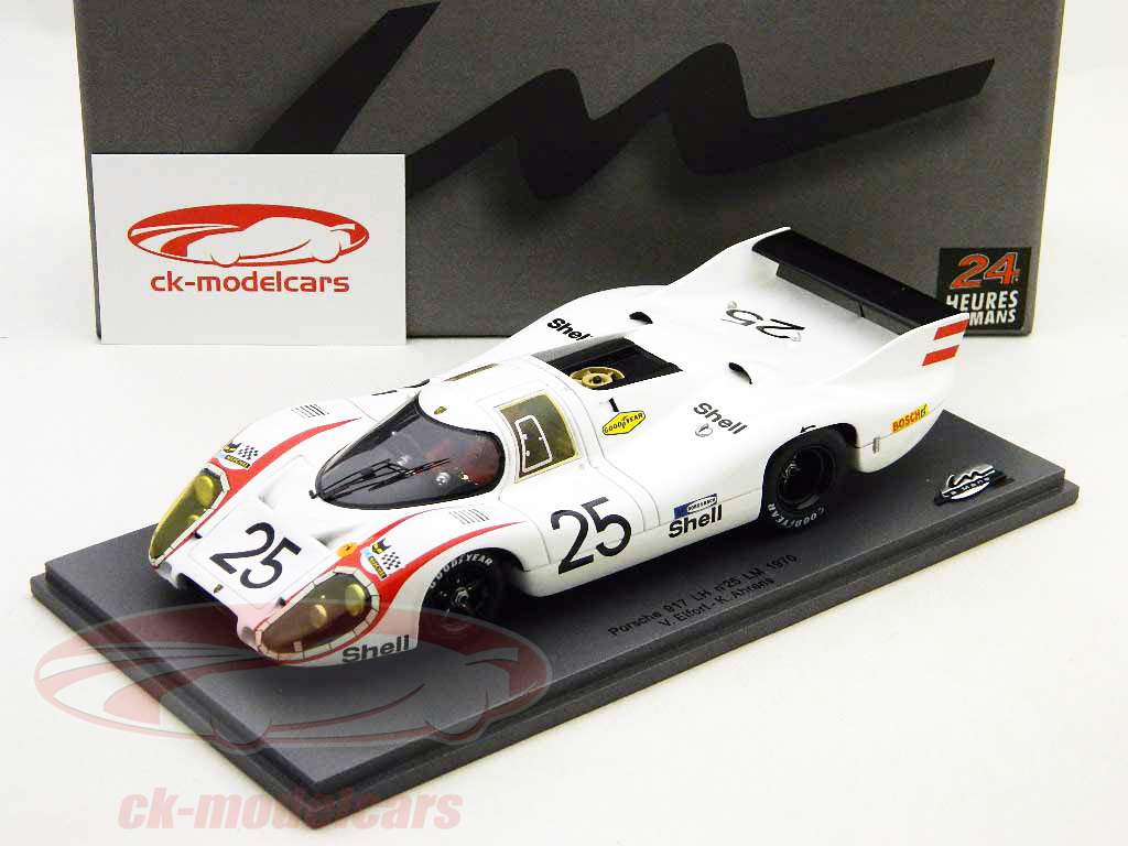 Spark 1:24 ポルシェ917 LH＃25 24ルマン1970 LMS008 モデル 車