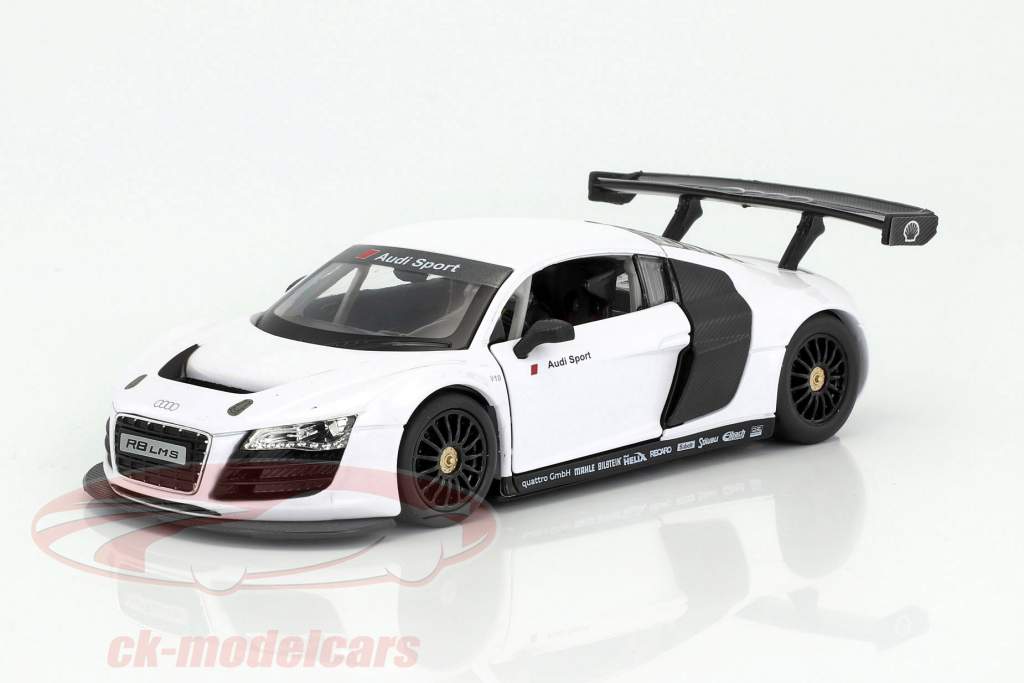 Audi R8 LMS année de construction 2014 blanc 1:24 Rastar