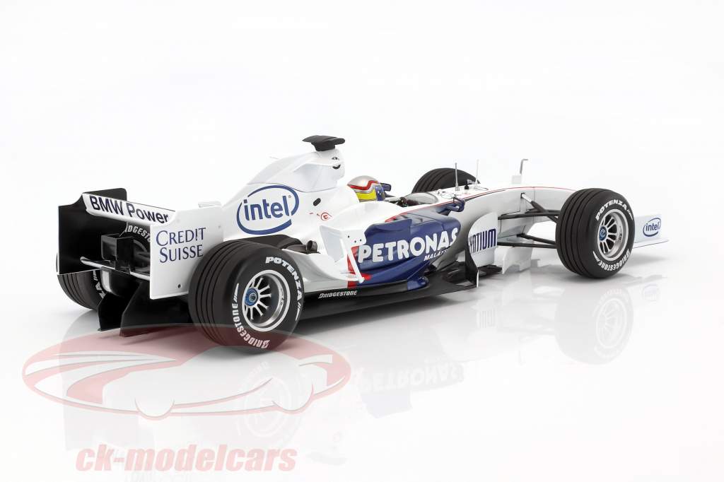 Alessandro Zanardi Sauber BMW C24B novembro teste Valencia fórmula 1 2006 1:18 Minichamps