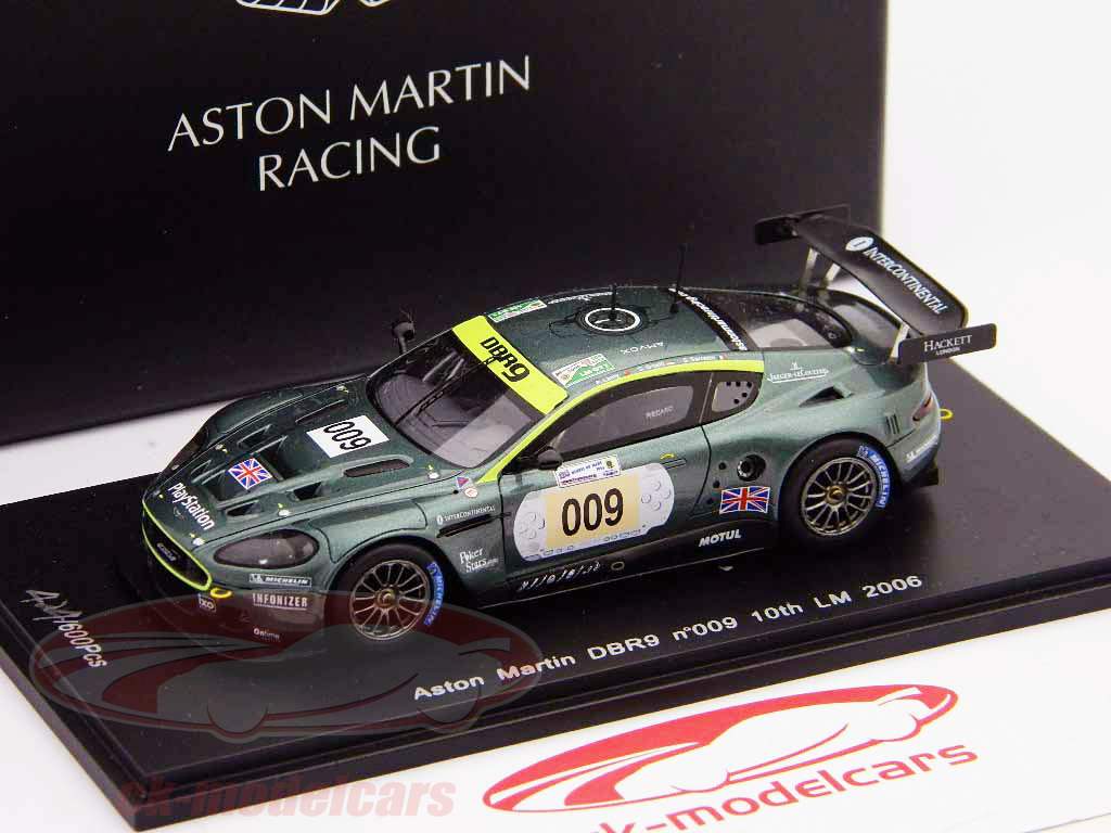 【値下げ】アストンマーチンAston Martin DBR9 007 スパーク Spark 1:43 アストンマーチンDBR9＃009第10回24時間ルマン2006
