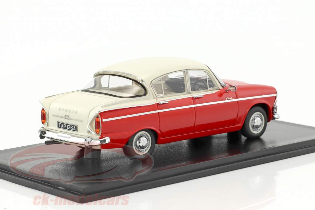 Humber Sceptre MK I année de construction 1963 rouge / blanc 1:43 Neo