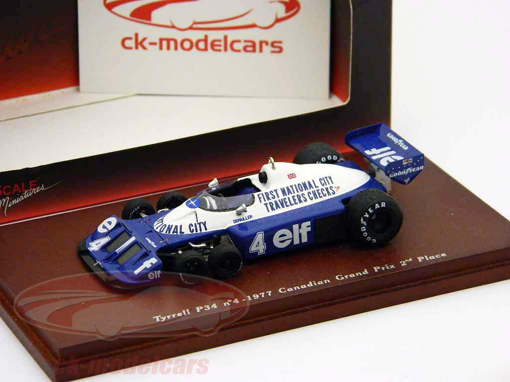 True Scale 1:43 Tyrrell P34 #4 2nd Place Canadian Grand Prix