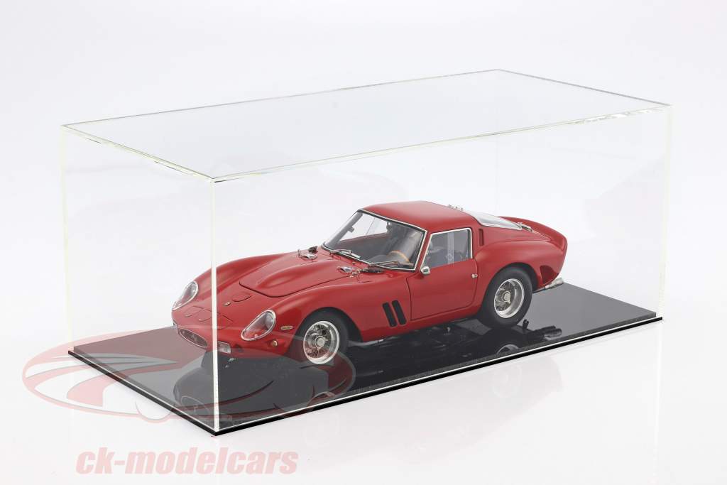 高质量 丙烯酸树脂 橱窗 对于 模型 汽车 在 规模 1:18 黑色 SAFE