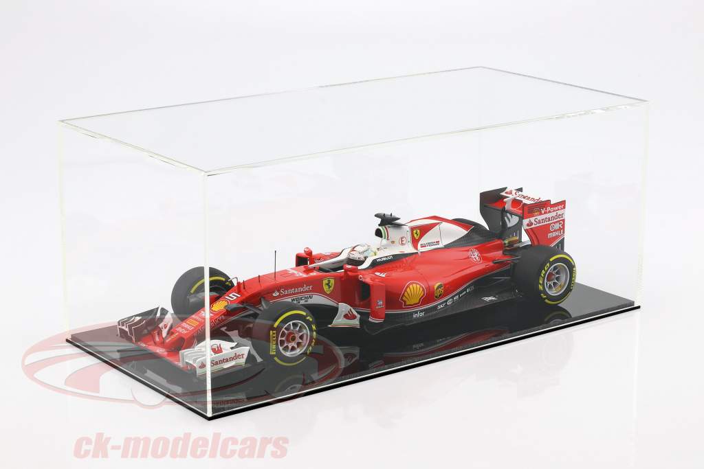 高质量 丙烯酸树脂 橱窗 对于 模型 汽车 在 规模 1:18 黑色 SAFE