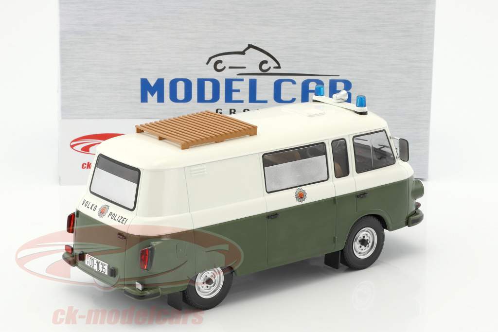 Barkas B 1000 ハーフバス 人民警察 1:18 ModelCar Group