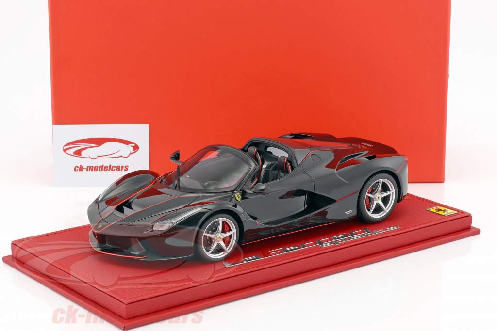 Ferrari LaFerrari Aperta noir 1:18 BBR