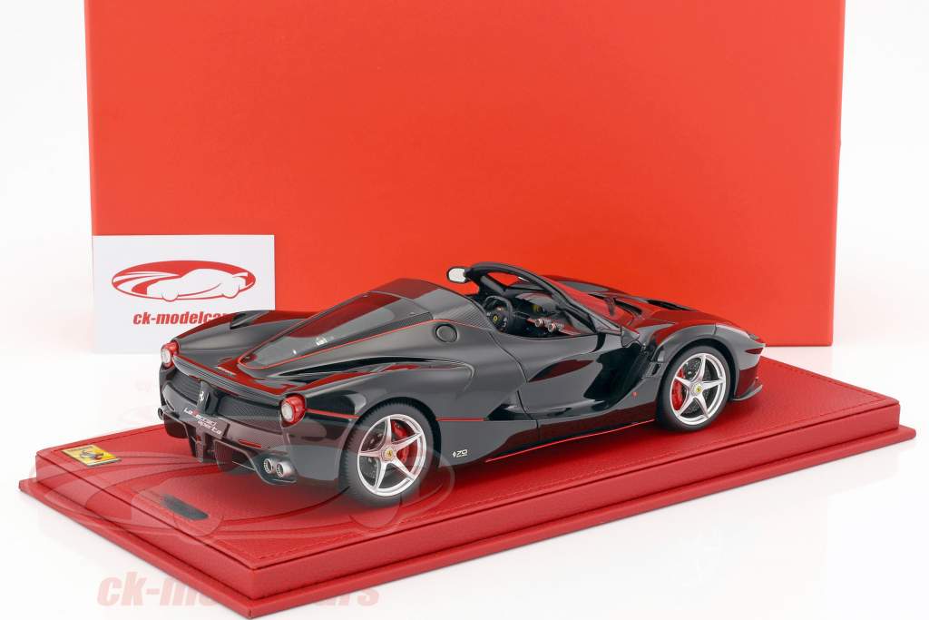 Ferrari LaFerrari Aperta black 1:18 BBR
