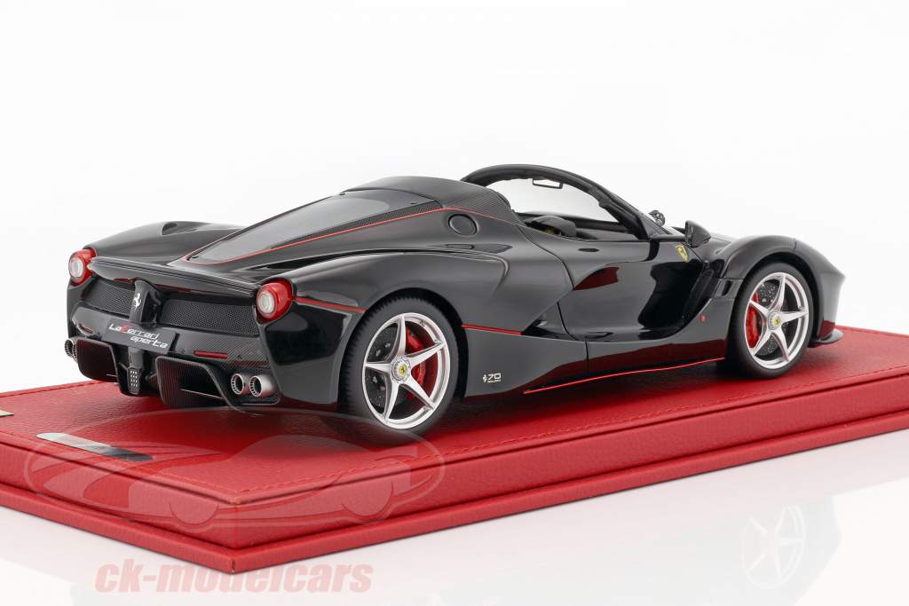 Ferrari LaFerrari Aperta black 1:18 BBR