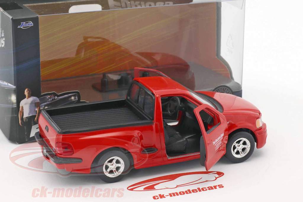 Brian's Ford F-150 SVT Lightning Fast and Furious 2001 rood 1:32 Jada Toys