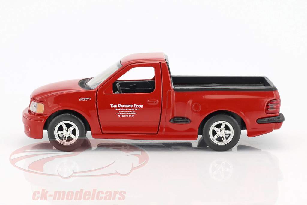 Brian's Ford F-150 SVT Lightning Fast and Furious 2001 rood 1:32 Jada Toys