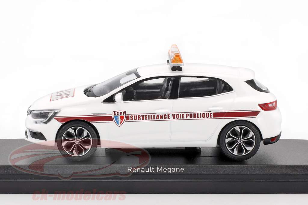 Renault Mégane ASVP année de construction 2016 blanc 1:43 Norev