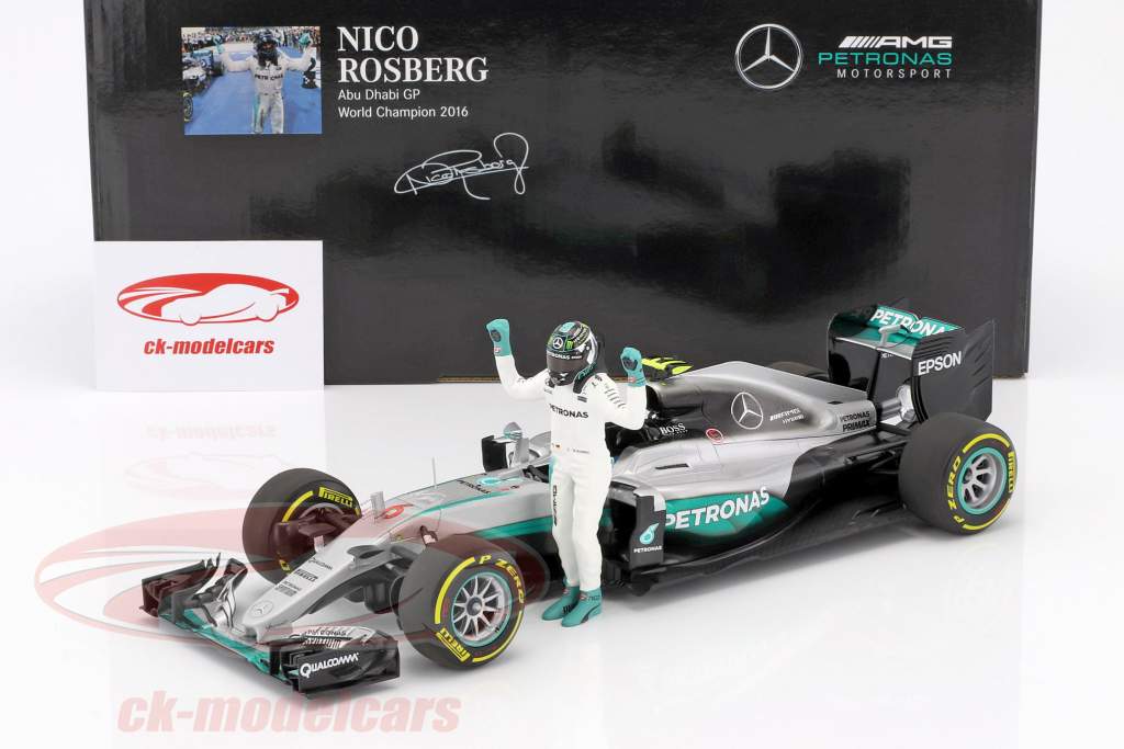 Mercedes F1 W07 Hybrid 2016 モナコGP優勝 1/18 Minichamps 1:18 Nico Rosberg Mercedes F1 W07 Hybrid #6 World