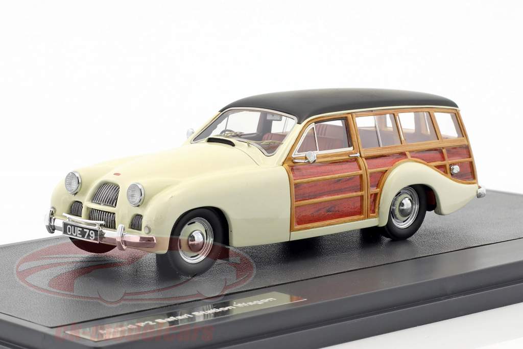Allard P2 Safari Station Wagon 建造年份 1954 奶油 / 黑 1:43 Matrix