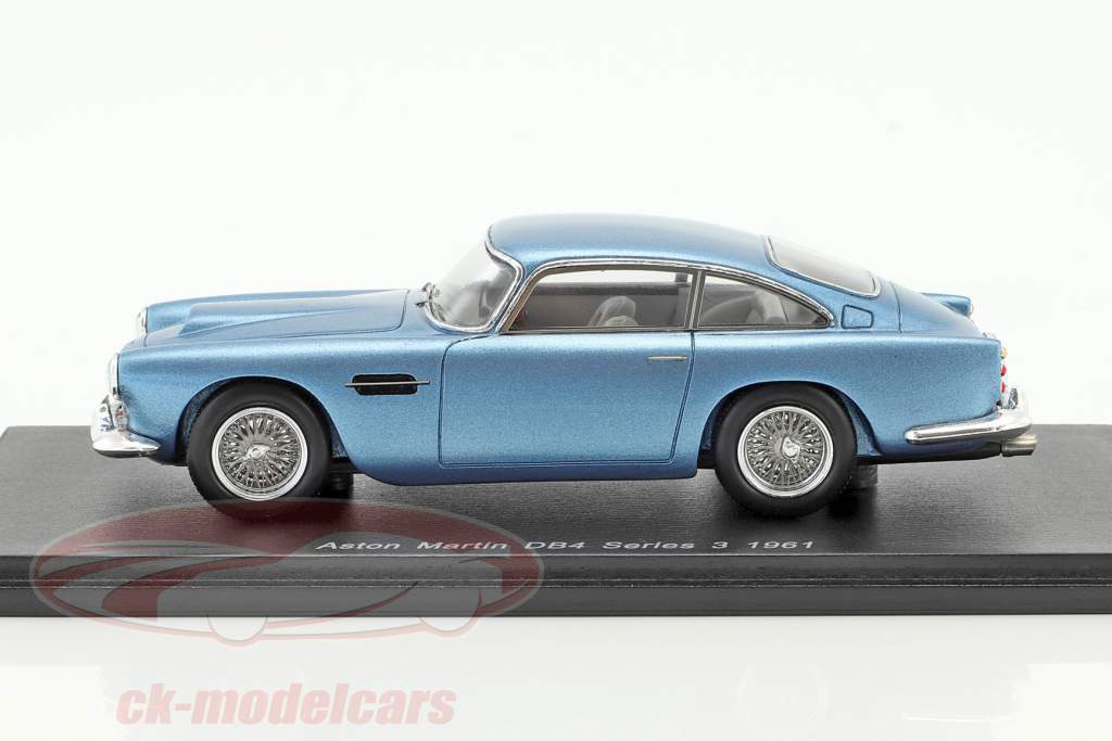 Aston Martin DB4 S3 建造年份 1961 蓝 金属的 1:43 Spark