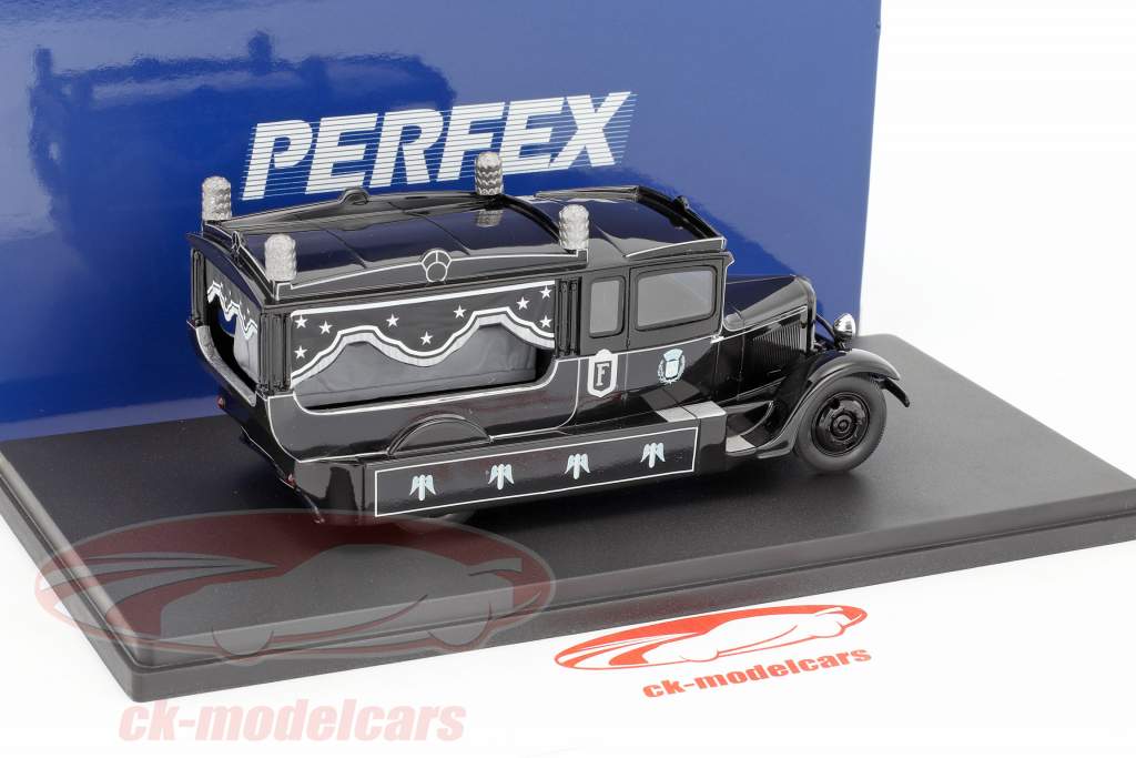 Renault Type PR Corbillard année de construction 1933 noir 1:43 Momaco