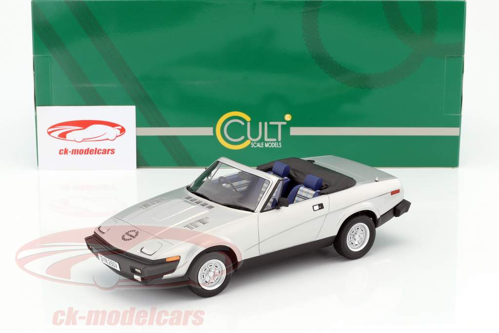 Triumph TR7 DHC 築 1980 銀 メタリック 1:18 Cult Scale