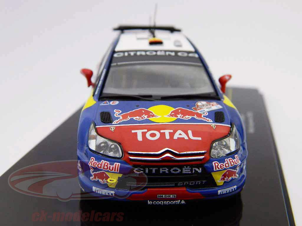 【美品】ixo 1/43 WRCmodel CitroenDS3/C4 Ixo 1:43 シトロエンC4 WRC＃2ラリーアルゼンチン2008 RAM322