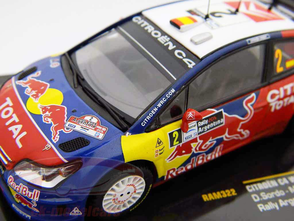 シトロエンC4 WRC＃2ラリーアルゼンチン2008 1時43 IXO