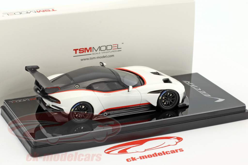 Aston Martin Vulcan branco 1:43 TrueScale