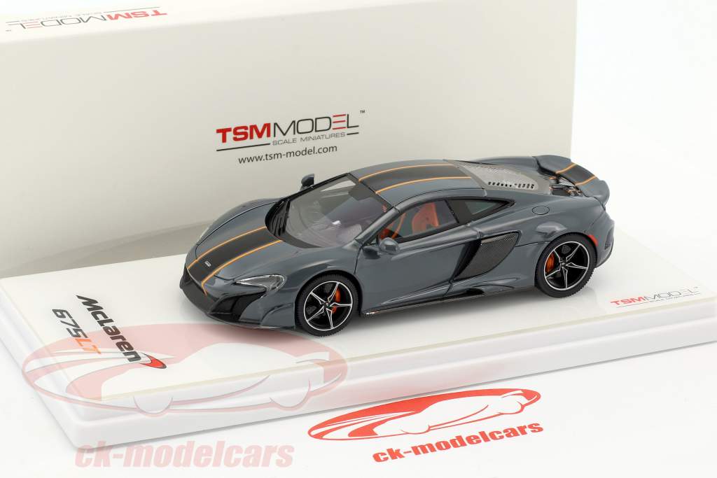 McLaren 675LT Год постройки 2015 chicane серый 1:43 TrueScale