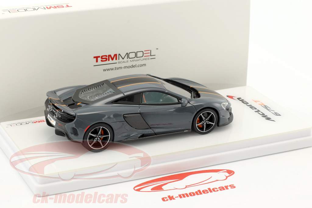 McLaren 675LT Год постройки 2015 chicane серый 1:43 TrueScale