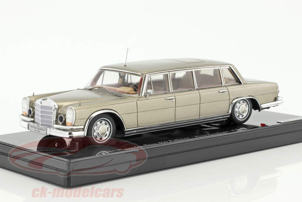Mercedes-Benz 600 Pullmann 築 1964 王 Baudouin の ベルギー 1:43 TrueScale