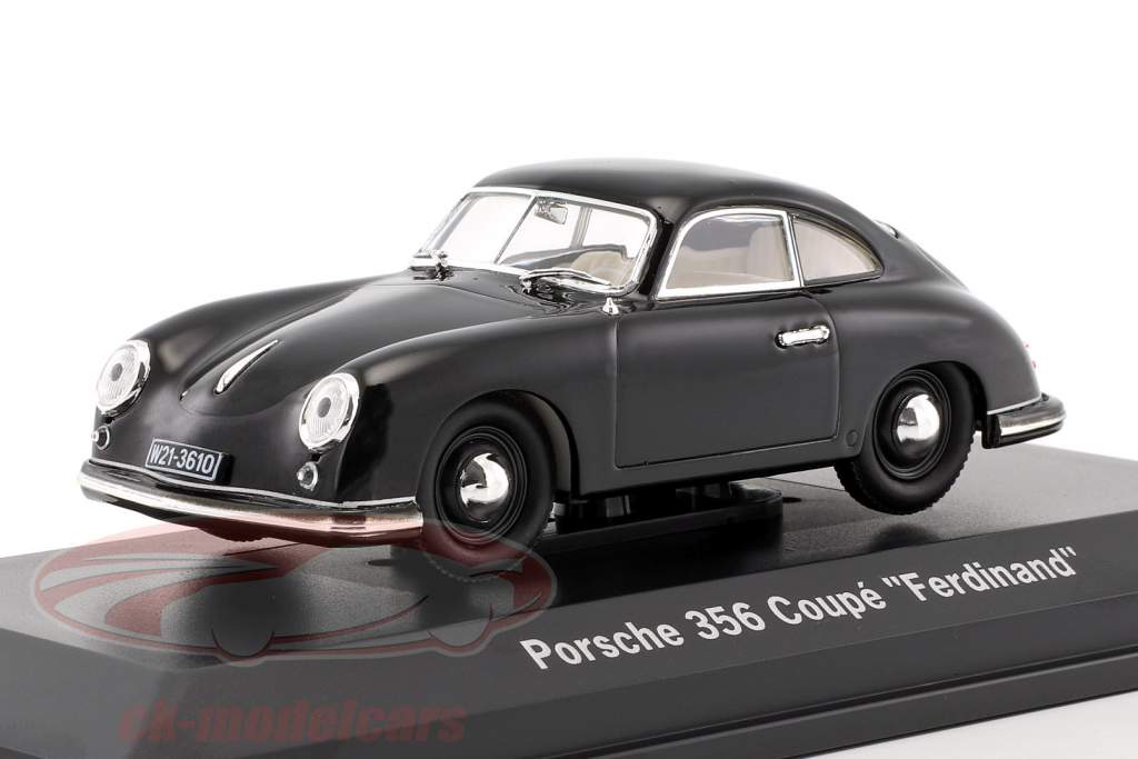 Porsche 356 クーペ Ferdinand 築 1950 黒 1:43 LuckyDieCast