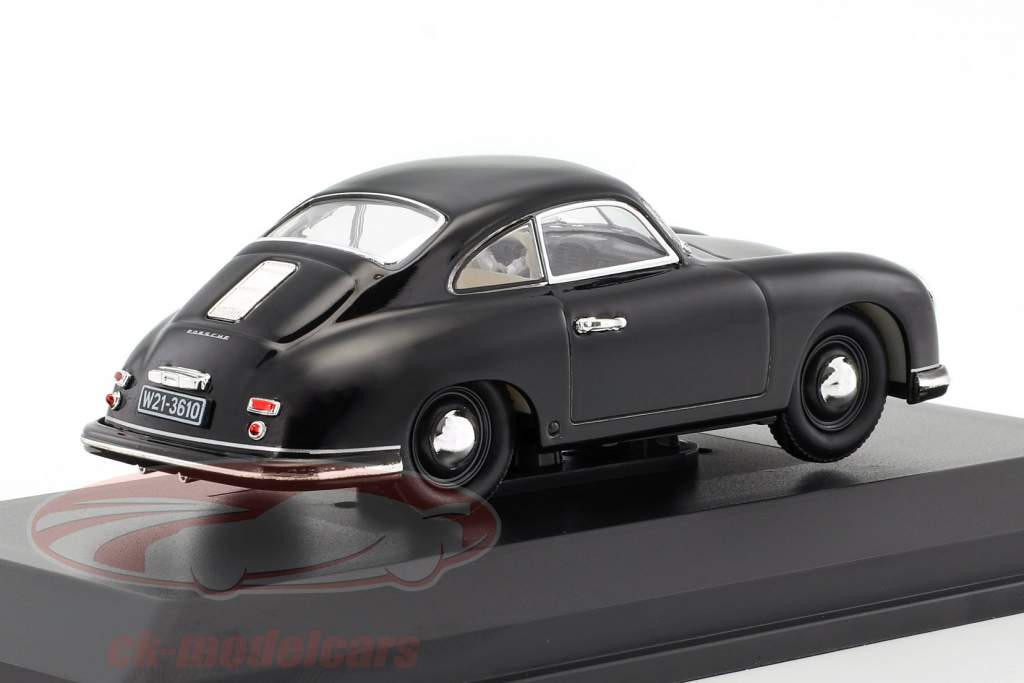 Porsche 356 coupe Ferdinand Bouwjaar 1950 zwart 1:43 LuckyDieCast