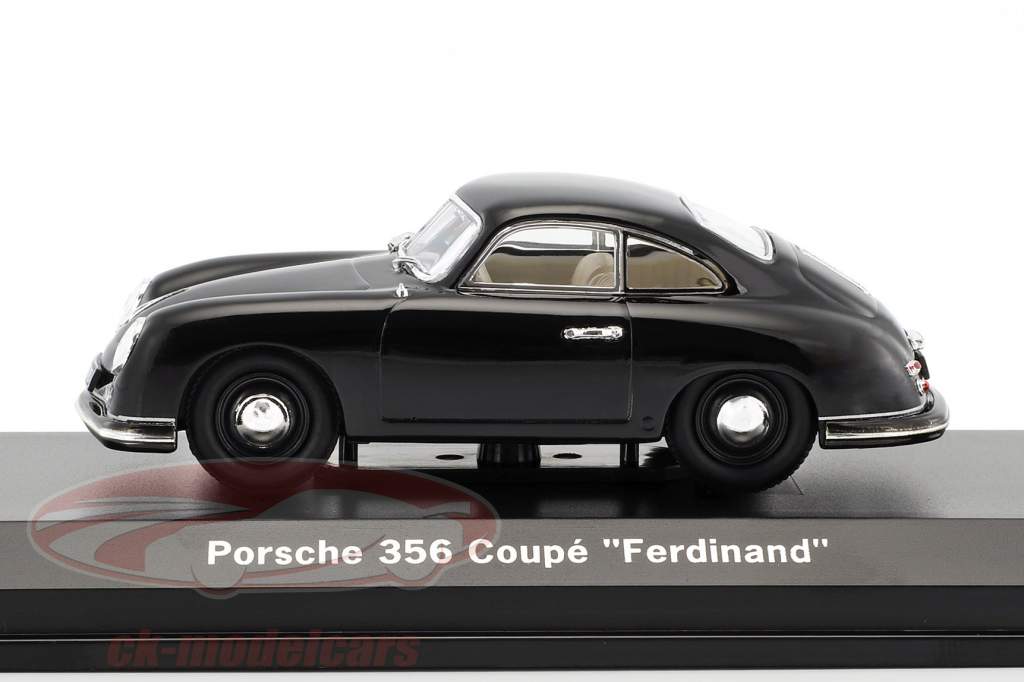 Porsche 356 クーペ Ferdinand 築 1950 黒 1:43 LuckyDieCast