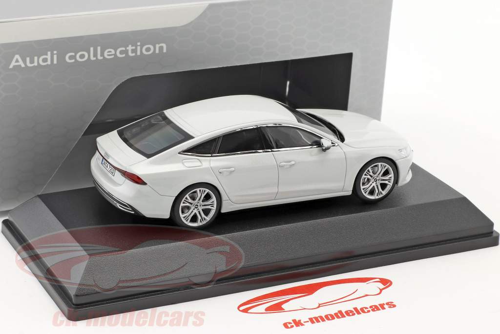 Audi A7 Sportback glaciar blanco 1:43 iScale