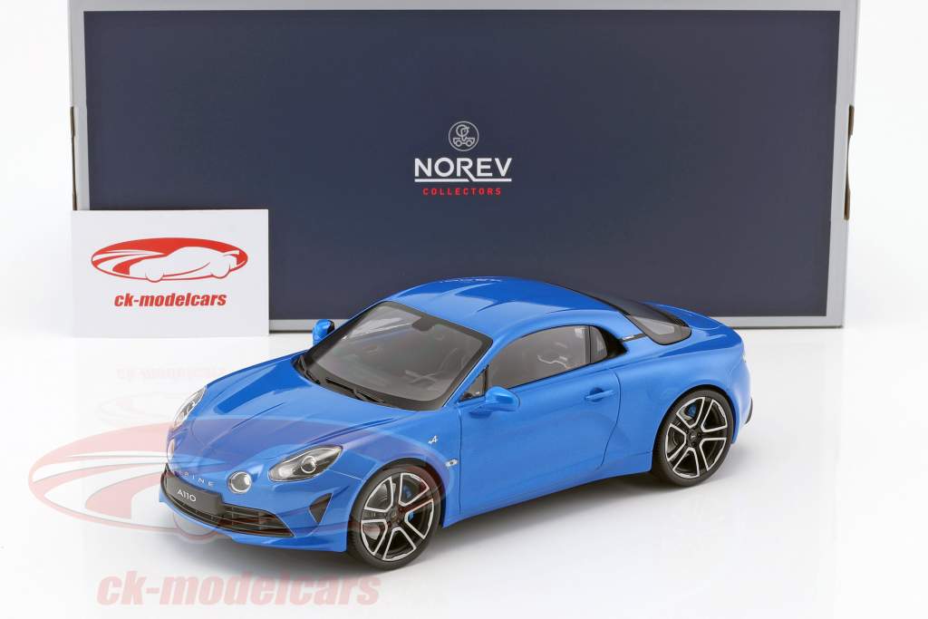 Renault Alpine A110 Premiere Edition 2017 蓝 金属的 1:18 Norev