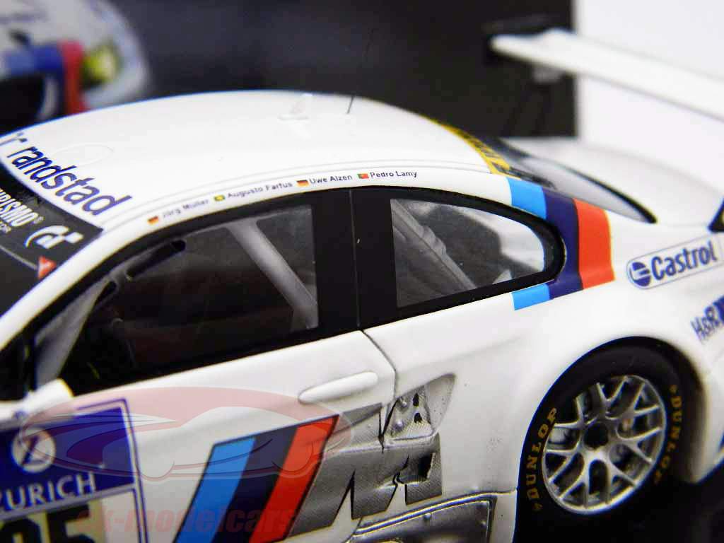 BMW M3 GT2 24h 2011 ミニカー ミニチャンプス Minichamps 1:43 BMW M3 GT2＃1 24 ADACニュルブルクリンク2011