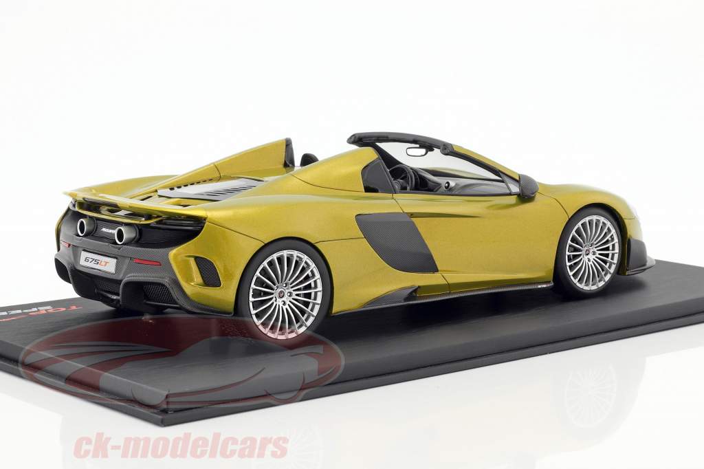 McLaren 675LT Spider solis verde 1:18 True Scale