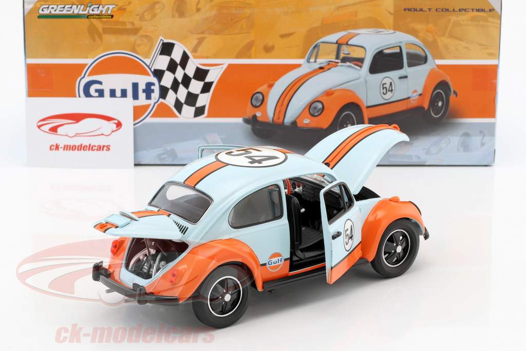 1/18 GREENLIGHT フォルクスワーゲンビートル　ガルフ Greenlight 1:18 Volkswagen VW Beetle #54 Gulf Oil Racer gulf