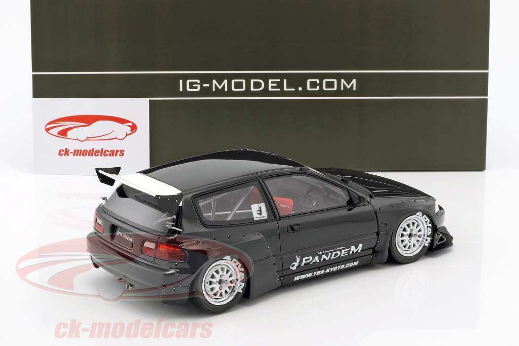 Pandem Civic (EG6) black 1:18 Ignition Model