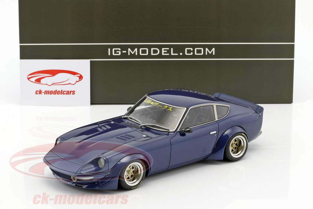 LB-Works Fairlady Z (S30) ブルー 1:18 Ignition Model