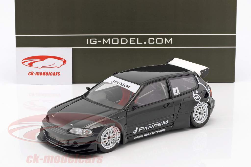 Pandem Civic (EG6) 黑 1:18 Ignition Model