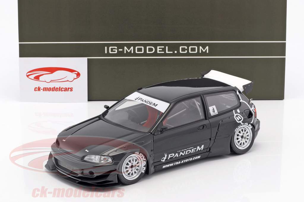 Pandem Civic (EG6) синий 1:18 Ignition Model