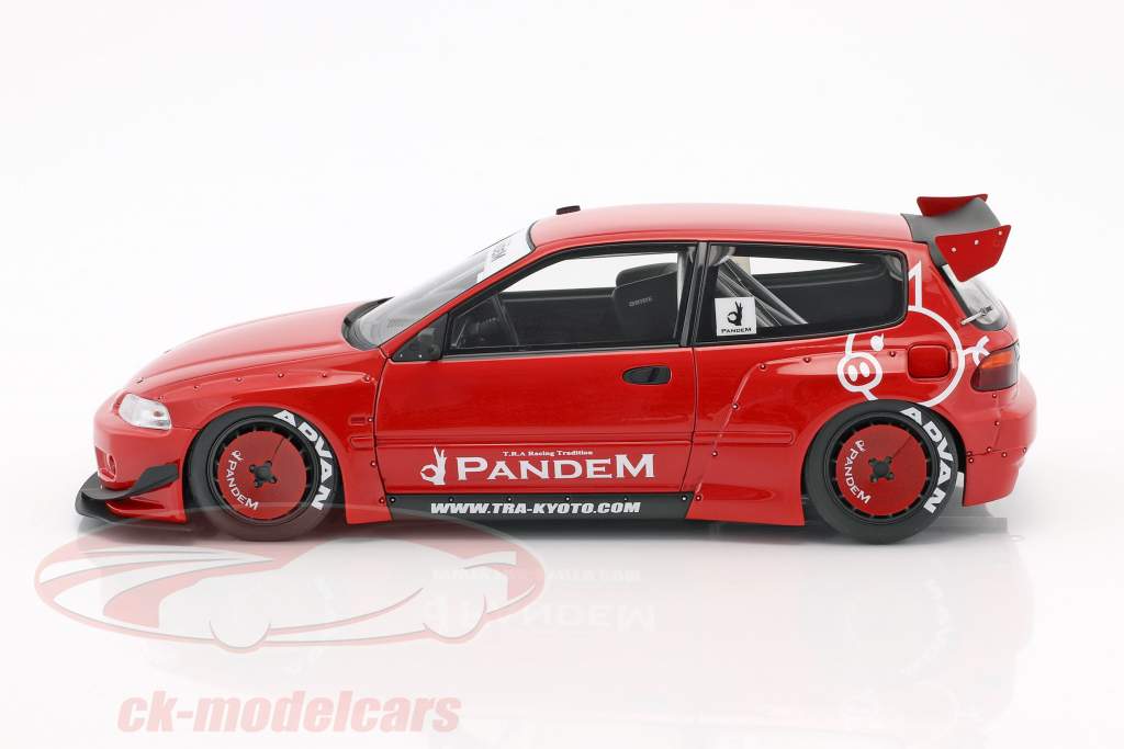 Pandem Civic (EG6) красный 1:18 Ignition Model