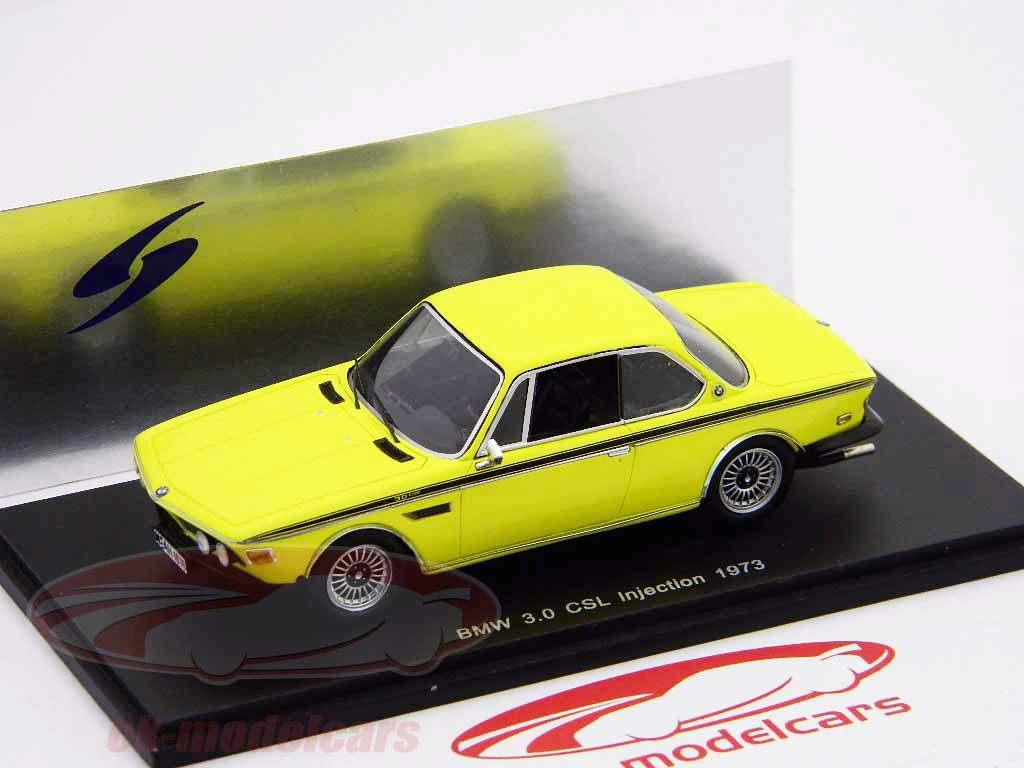 BMW 3.0 CSL 1973 года инъекций желтые свечи 1:43